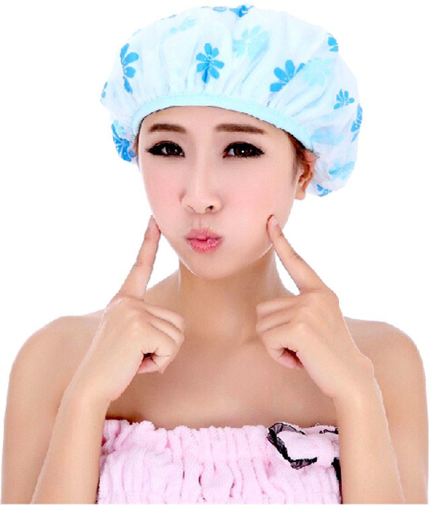 Selva Front bathing Shower Caps Beauty Parlors bathing hair cap