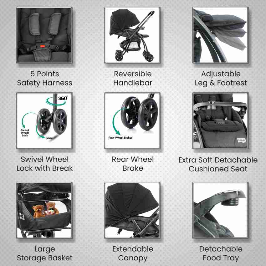 Stroller hotsell grand black