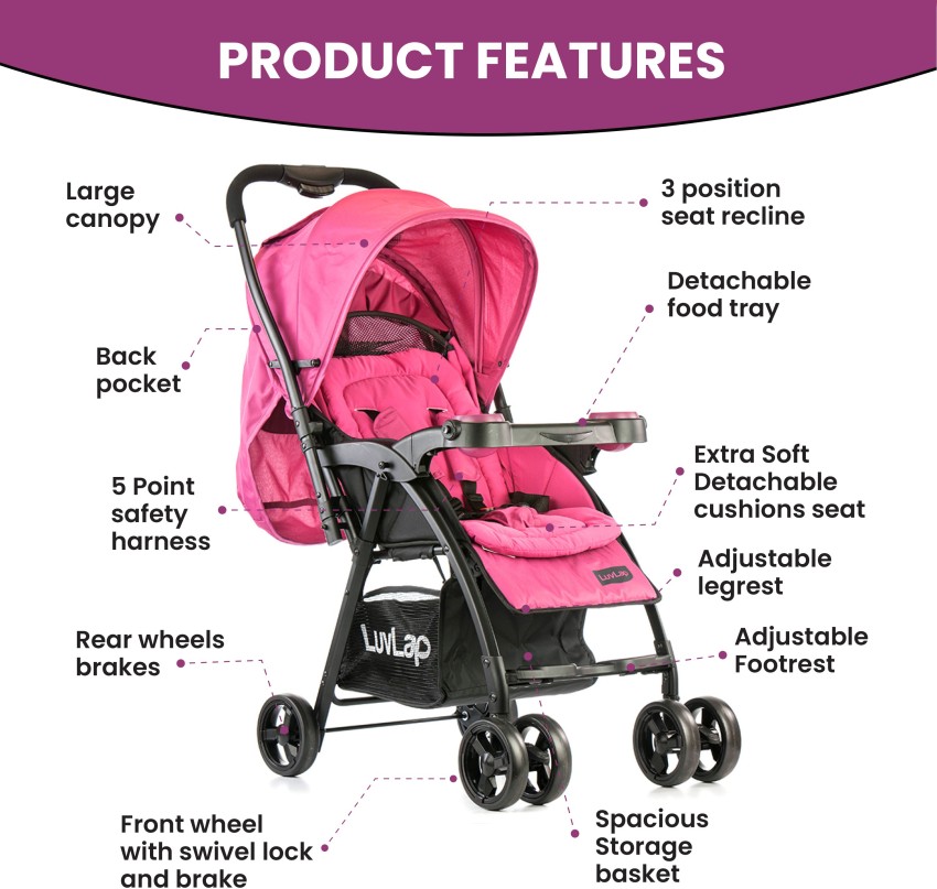 Luvlap joy store baby stroller