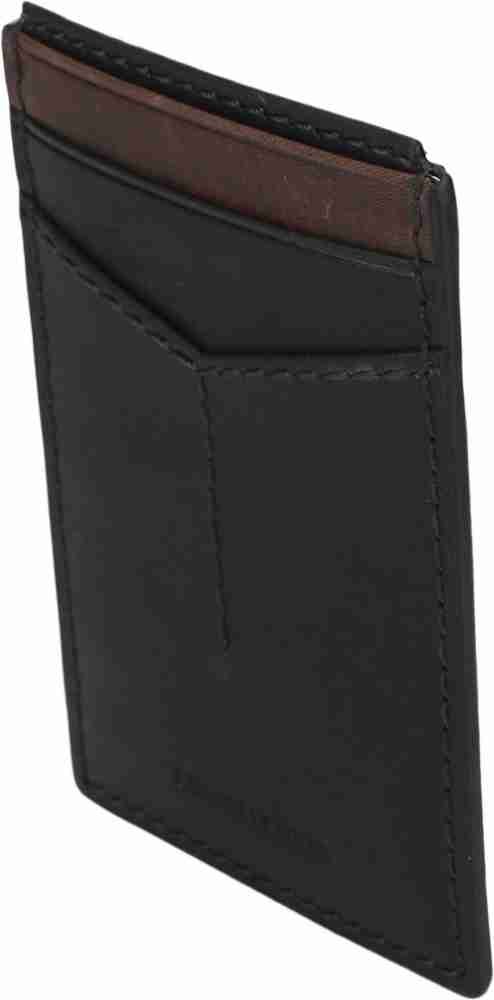 LEVI S Men Tan Genuine Leather Money Clip Tan Price in India