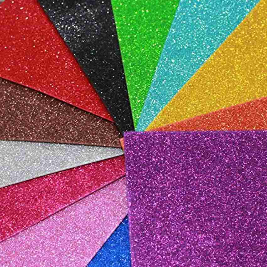 Glitter cheap craft paper