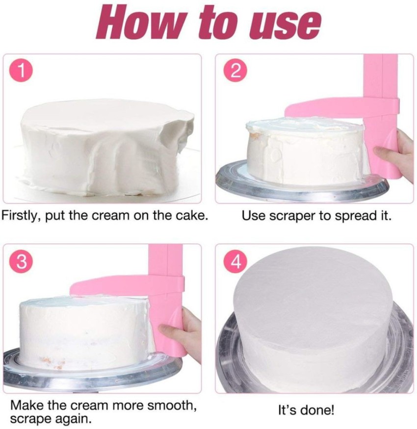 Professional Mini 4inch Cake Scraper | Cake Decorating Central