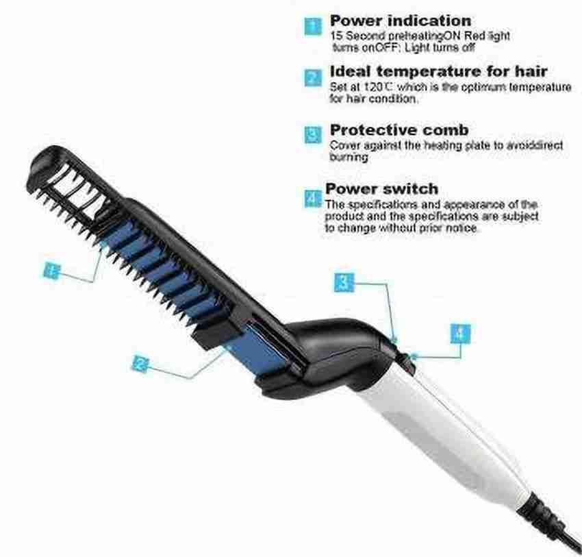 Beard curling iron discount