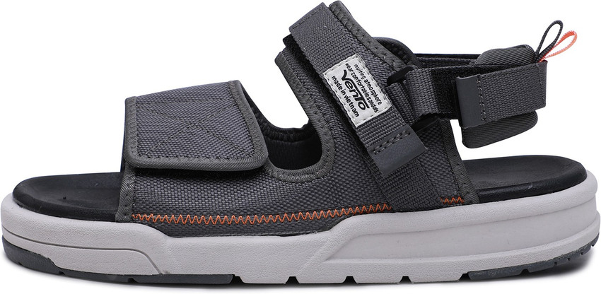 Vento Men Grey Orange Sandals Buy Vento Men Grey Orange