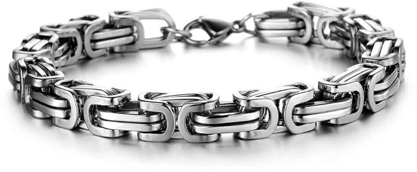 Royal luxury stainless steel bangle 3pcsset  Roman heavy metal bracelets  dark punk  HARDNHEAVY