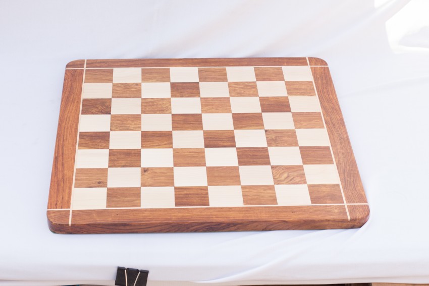 Indian Rosewood and Maple Wooden Tournament Chess Board