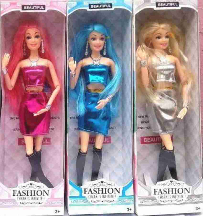 aroraonlinetraders Fashion Doll Set, Pack of 3 - Fashion Doll Set, Pack of  3 . Buy doll toys in India. shop for aroraonlinetraders products in India.