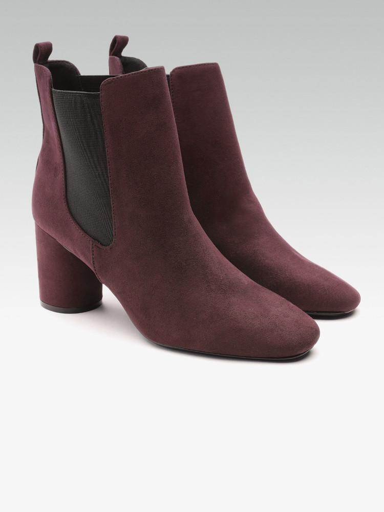 Dorothy perkins burgundy boots shop