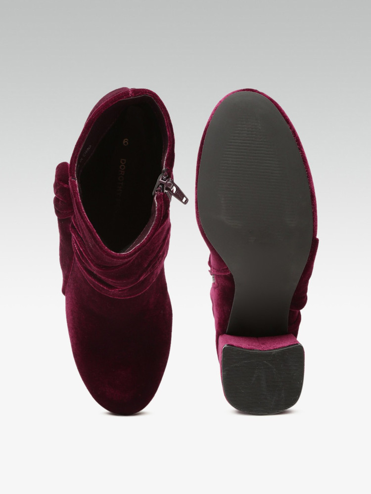 Dorothy perkins burgundy shoes shop