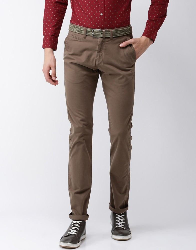 CELIO Casual Trousers  Buy CELIO Mens Black Solid Cargo Trouser Online   Nykaa Fashion