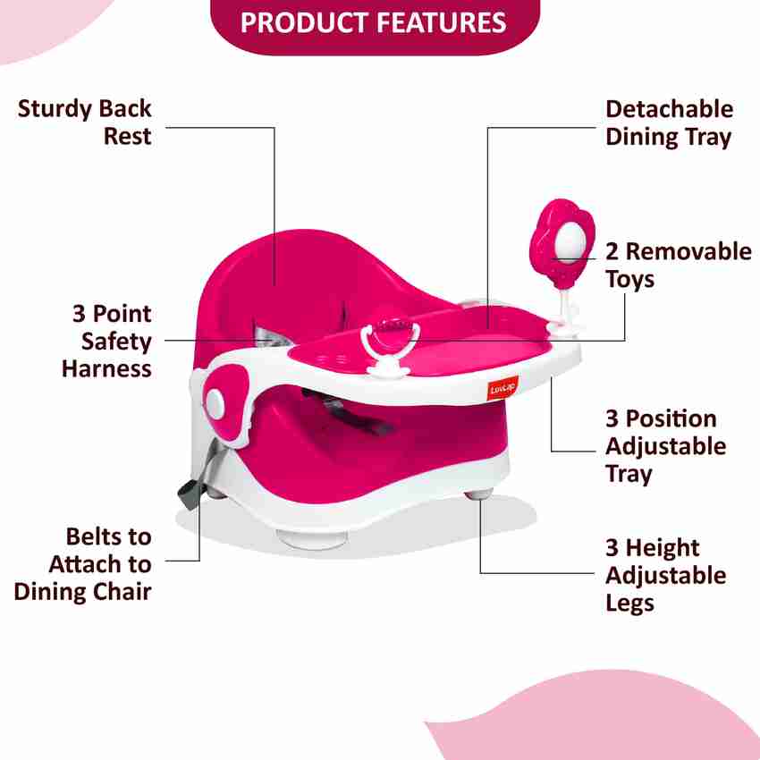 LuvLap Springdale 2 in 1 Feeding Chair Booster Seat Portable Buy Baby Care Products in India Flipkart