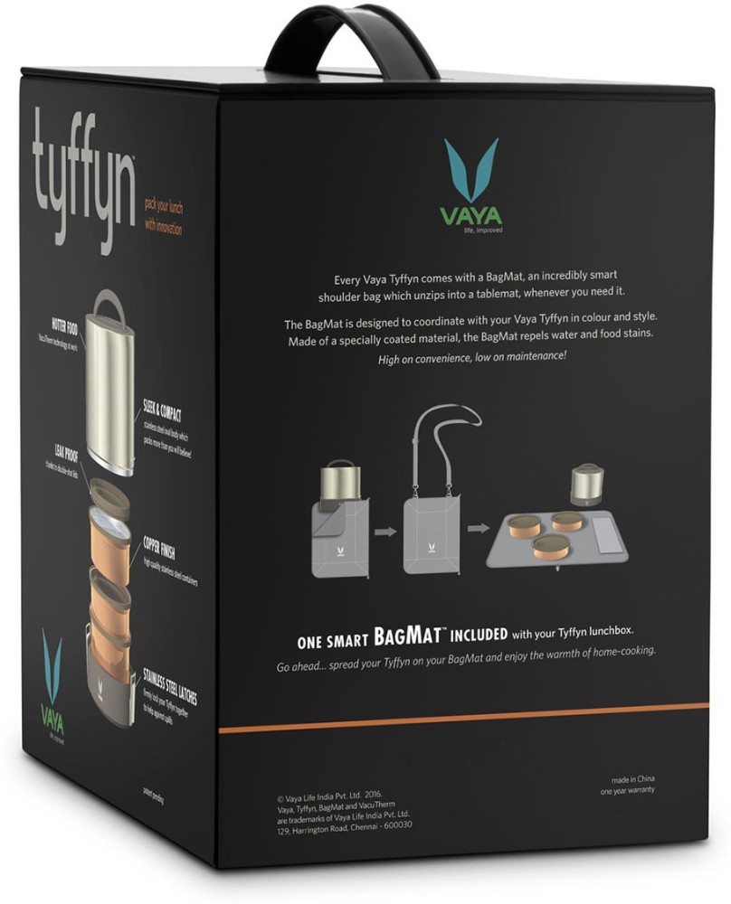 Unboxing: Vaya tyffyn - a premium vacuum-insulated tiffin-box to