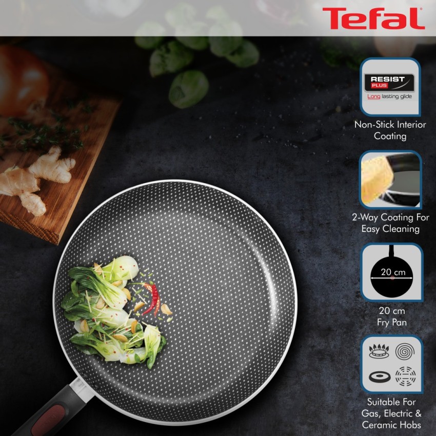 Tefal Renew+ Aluminium Ceramic Non-Stick Frying Pan, 20cm