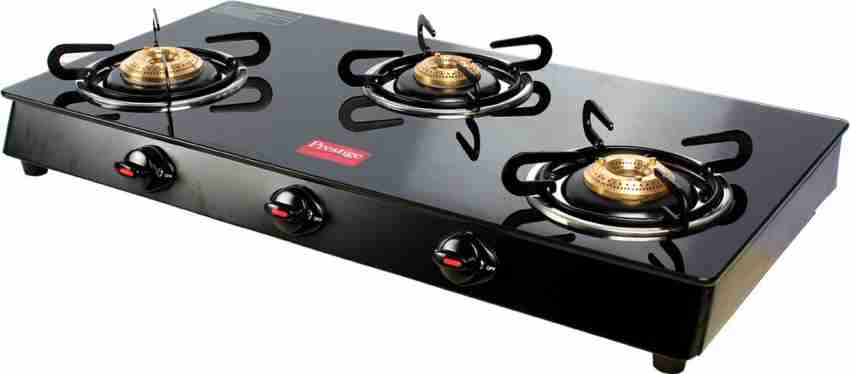 prestige gas 3 burner stove