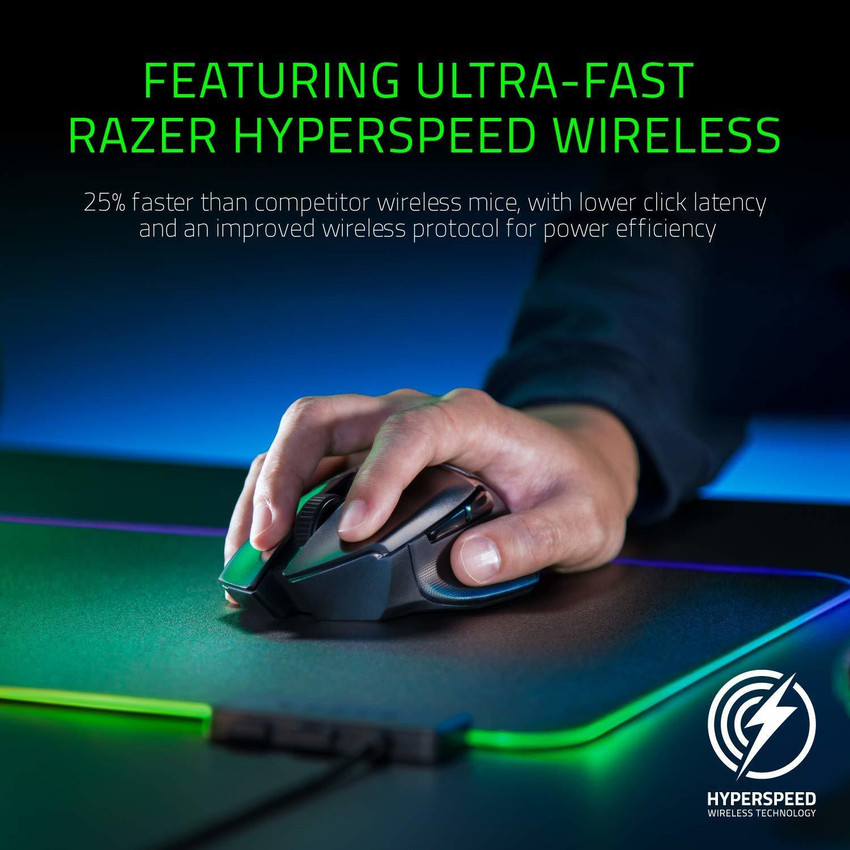 Razer Basilisk Ultimate - Wireless Gaming Mouse with Charging Dock 