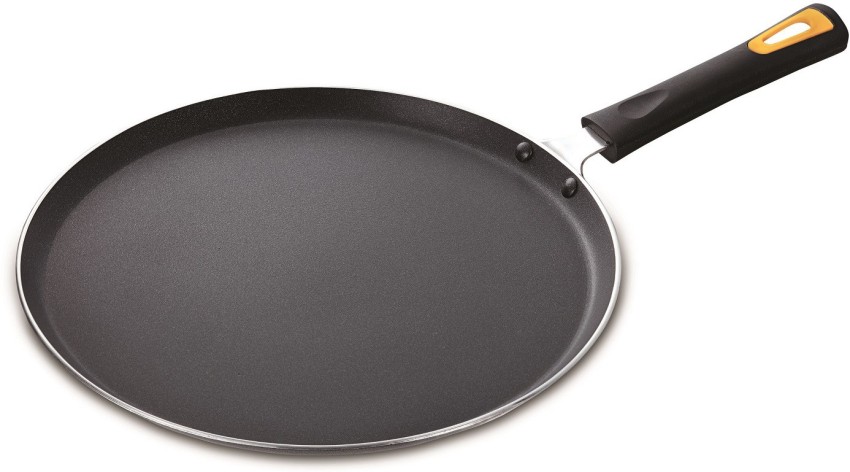 Aluminium Diamond Non Stick Flat Dosa Tawa, Diameter: 8 Inch