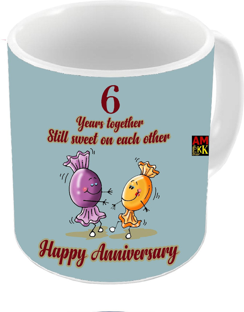 AMKK Anniversary Gift For Husband Wife MYGURUJG 212 Ceramic