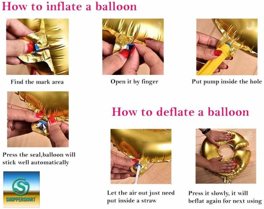  DecorXprime Solid 32 Inch Golden Foil Balloon Number 36 For  Party Decoration