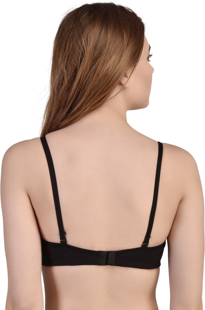 Buy online Detachable Strap Solid Bra from lingerie for Women by Souminie  for ₹199 at 0% off