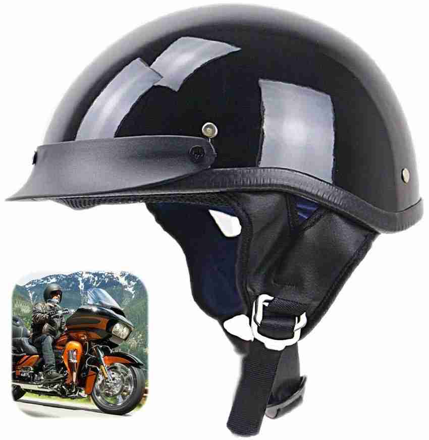 Buy LEEGOAL Motorcycle Half Face Helmet Half Face Helmet with