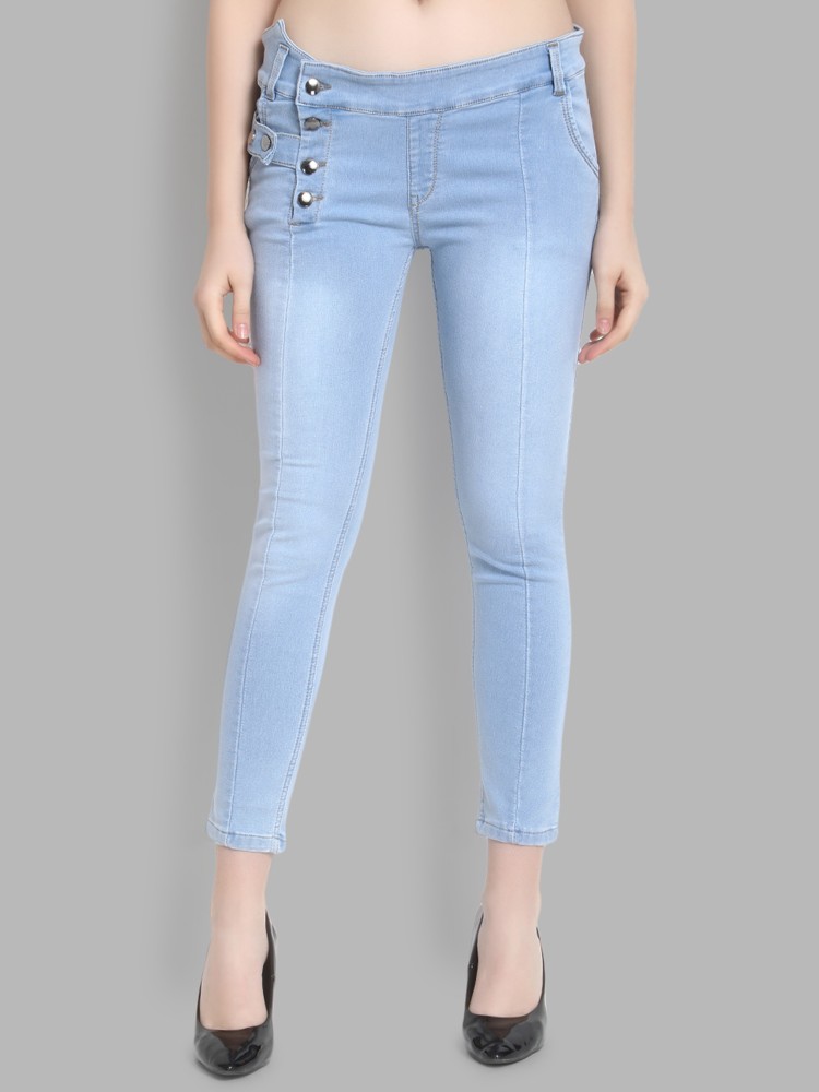 Buy online High Rise Denim Jean from Jeans  jeggings for Women by Showoff  for 1559 at 63 off  2023 Limeroadcom