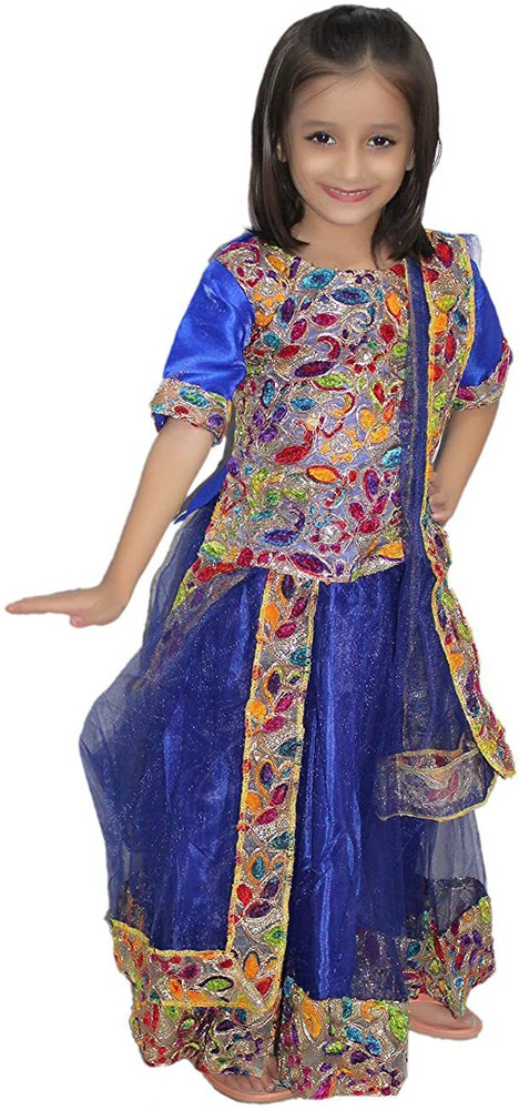 Kutch Embroidered Kids Lehenga Choli-bohemian Dress-gujarati - Etsy New  Zealand