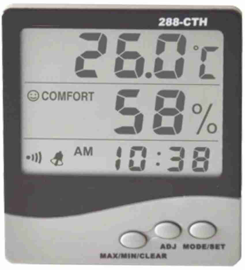 Divinext 288 CTH with Comfort Index HTC Hygrometer Digital