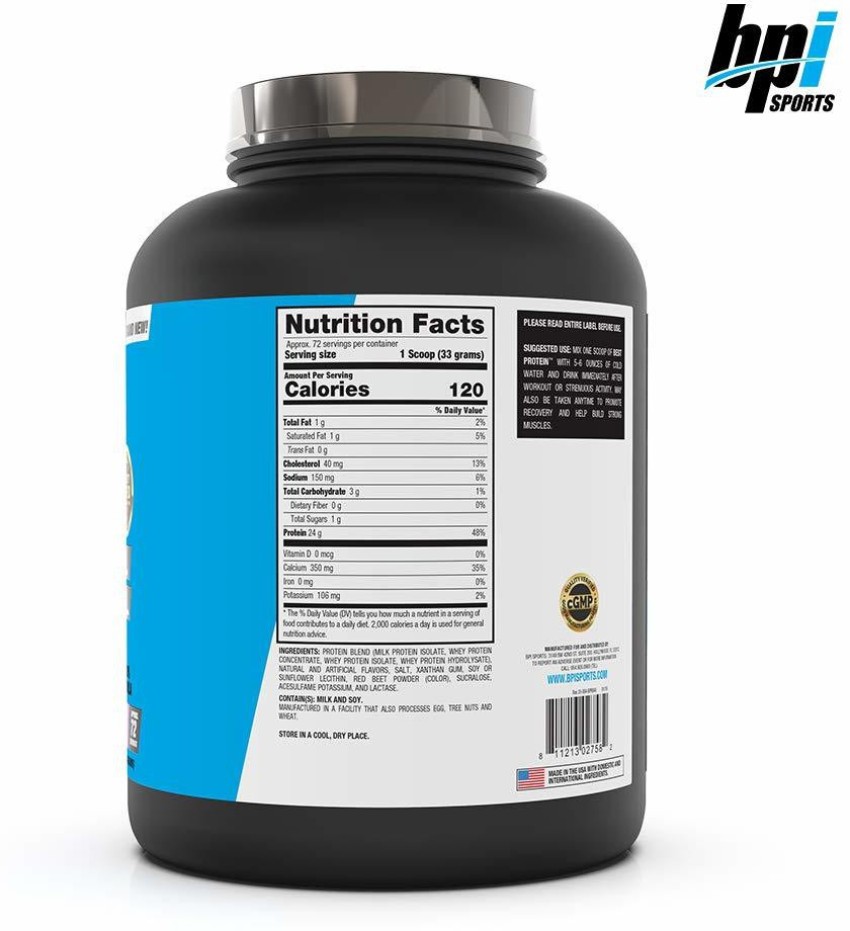 Best Protein™ Whey Protein Blend - 5 LB Bag - BPI Sports