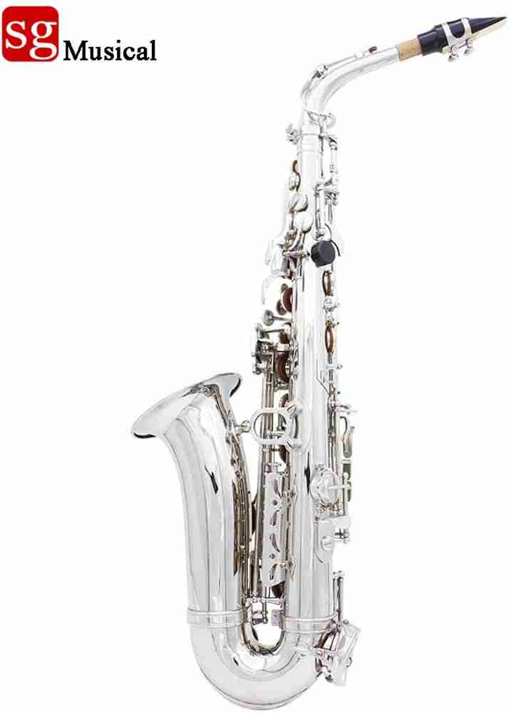 SG MUSICAL SGM SB06 Standard Tenor Saxophone Silver Alto Saxophone Price in India Buy SG MUSICAL SGM SB06 Standard Tenor Saxophone Silver Alto Saxophone online at Flipkart