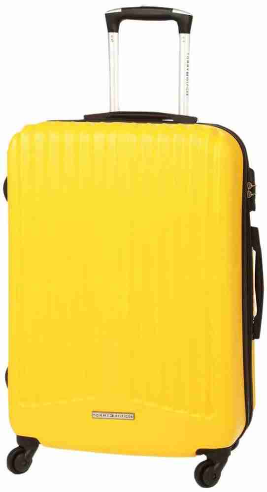Tommy hilfiger yellow suitcase cheap