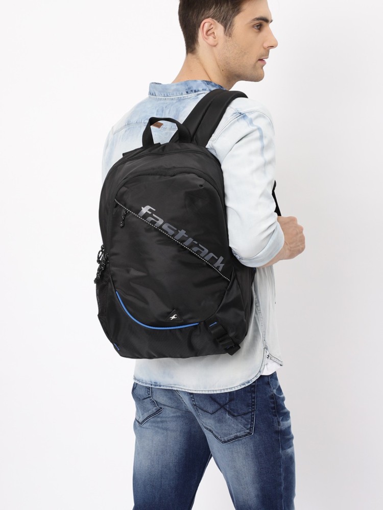 Buy Fastrack Black Bag for Men A0690NBK01 | Shop Online @ Fastrack.in |  fastrack
