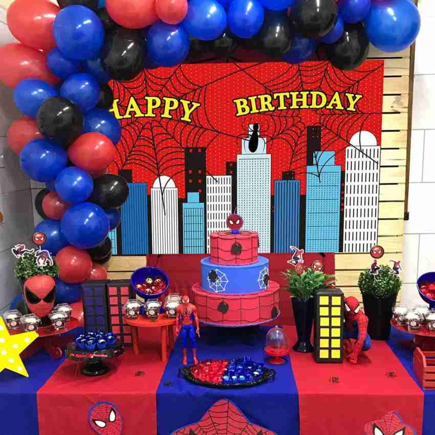 Spider-Man Table Decorating Kit Centerpiece Boys Birthday Party