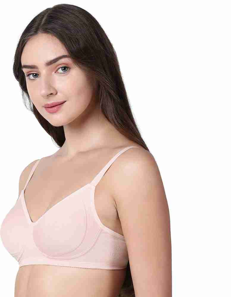 Buy Enamor A042 Everyday Cotton Classic Bra for Women - Side