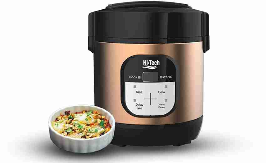 HI-TECH Multi programmable Mini Cooker 1 Litre with Pot Electric Rice Cooker  Price in India - Buy HI-TECH Multi programmable Mini Cooker 1 Litre with  Pot Electric Rice Cooker Online at