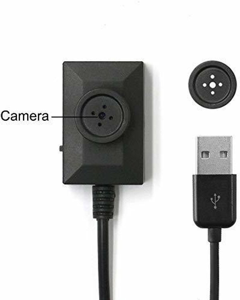 1080p usb spy button camera for 24 hours long recording