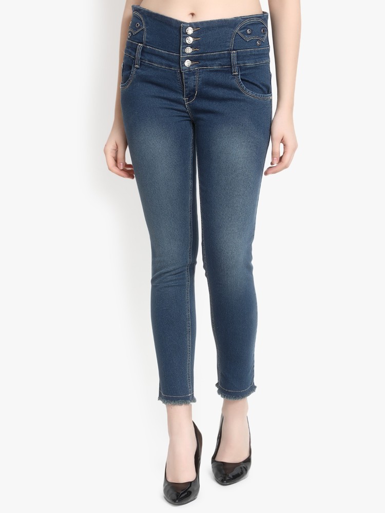 High waist sales jeans flipkart