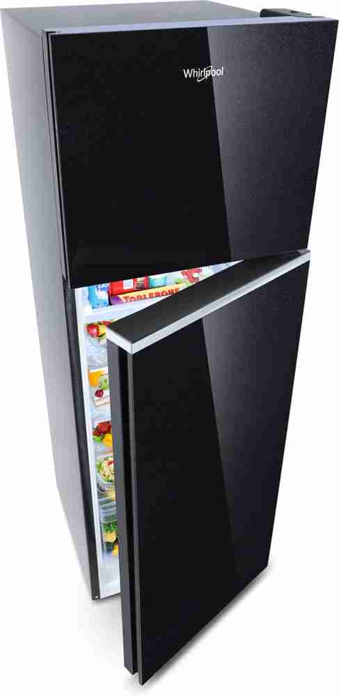 Whirlpool glass sale fridge