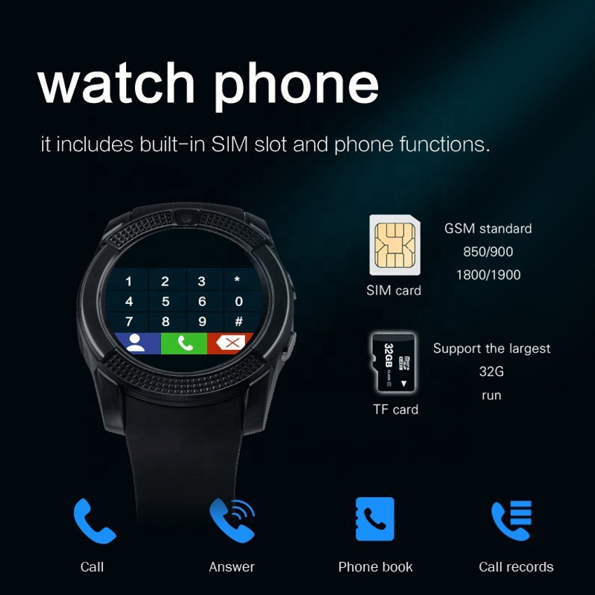 Wonder World V8 smart and other notification watch Smartwatch