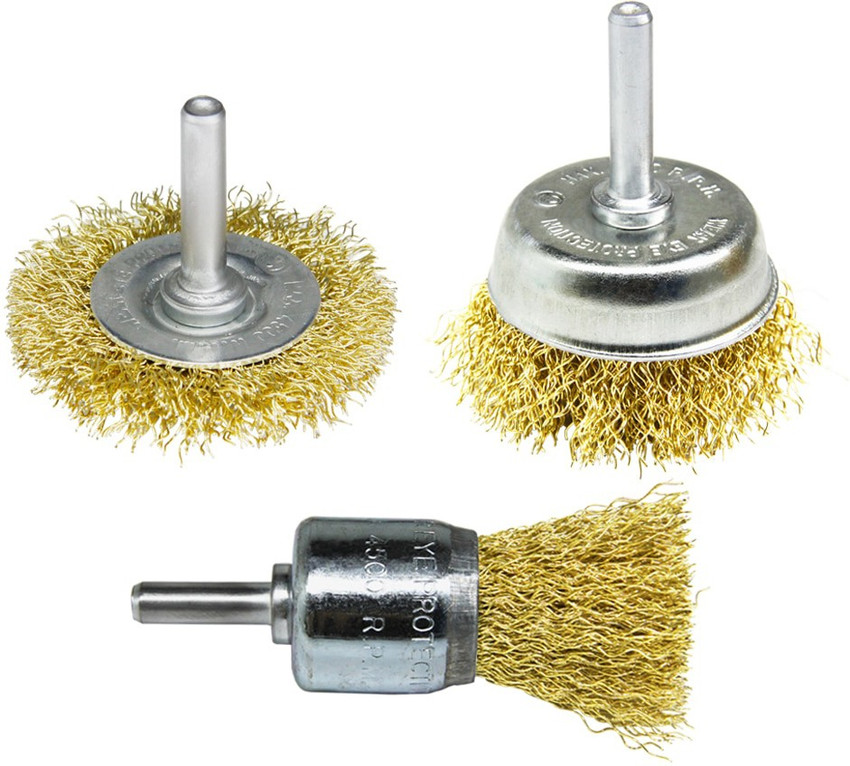Copper store cup brush