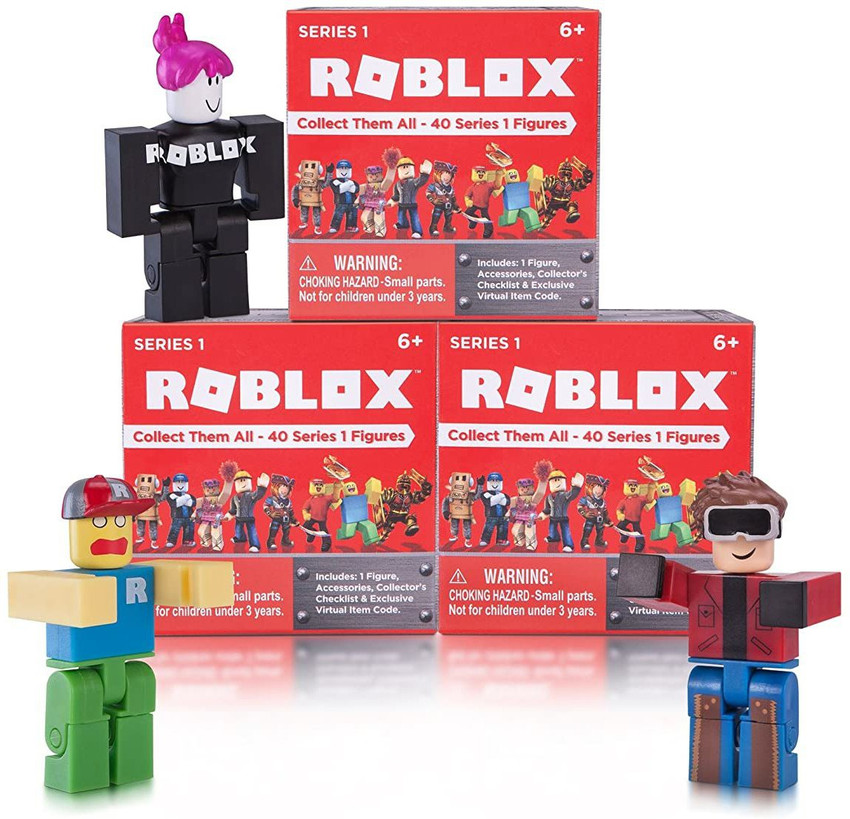 Roblox Series 1 action Figure mystery box + Virtual Item Code 2.5