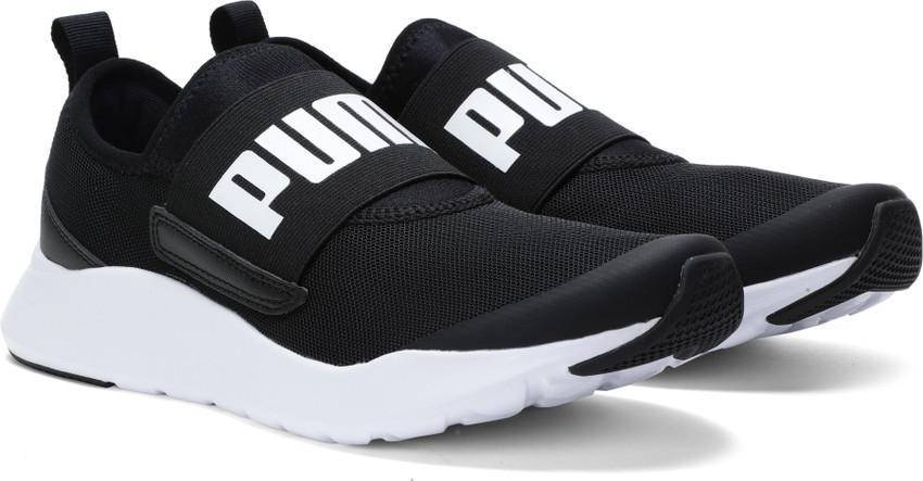 Puma black wired sneakers online