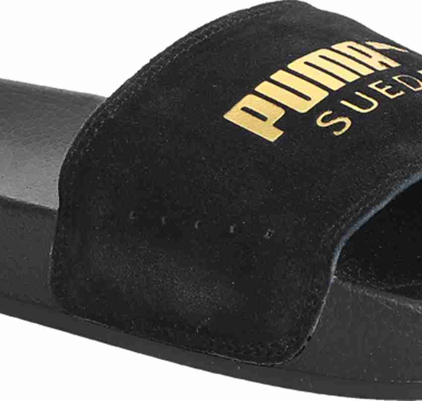 Puma suede best sale slides mens