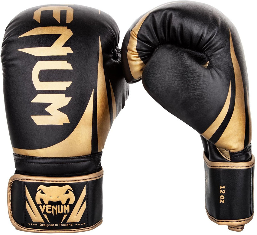 Venum Challenger 2.0 Boxing Gloves black gold 10 ounce Boxing