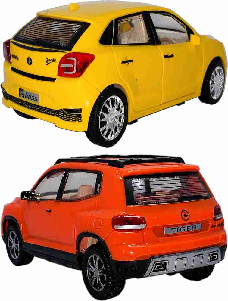 Miniature Mart Fiber Made Look Like Toy Cars Tiguan & Baleno With Pull Back  Action Toys & Display Piece - Fiber Made Look Like Toy Cars Tiguan & Baleno  With Pull Back