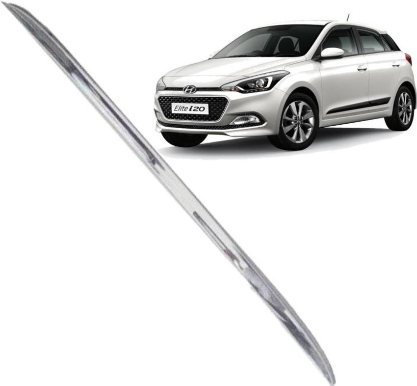 Worldlookenterprises CAR CHROME REAR GARNISH Chrome Hyundai Elite i20 Rear Garnish