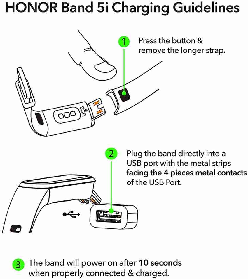 Honor band 5i charger cheap