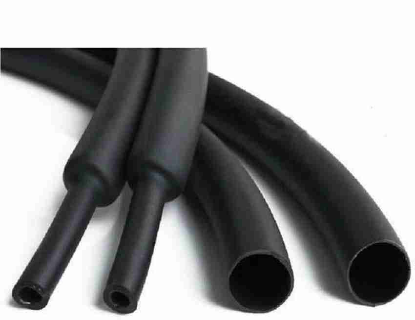 48 pc HEAT SHRINK TUBING WIRE WRAP SLEEVES BLACK C