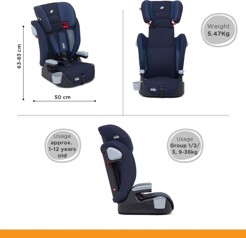 JOIE Elevate Deep Sea Group 1 2 3 9 36kg Baby Car Seat Buy