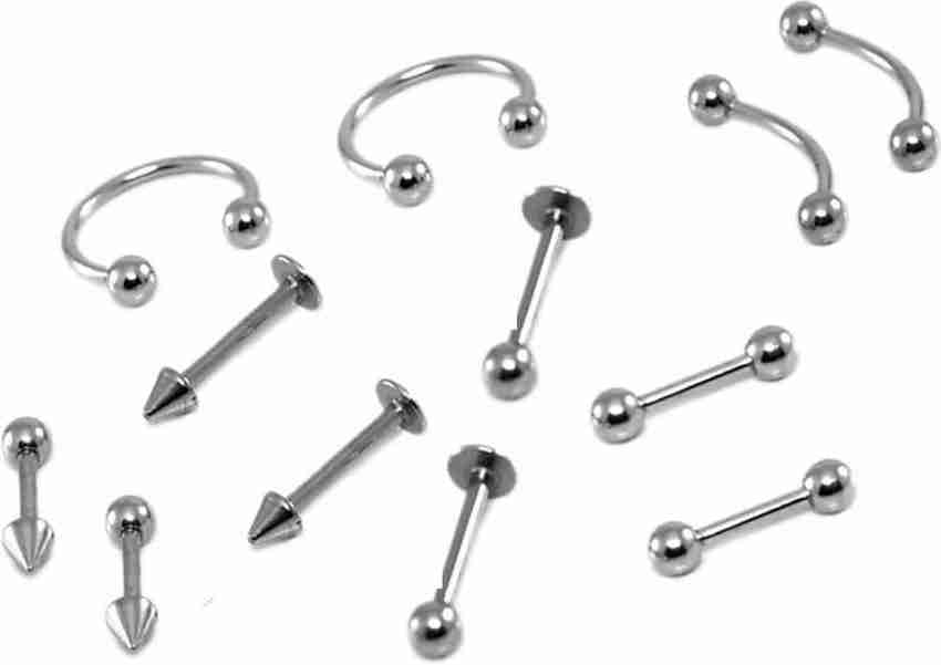 Surgical stainless online steel piercing earrings