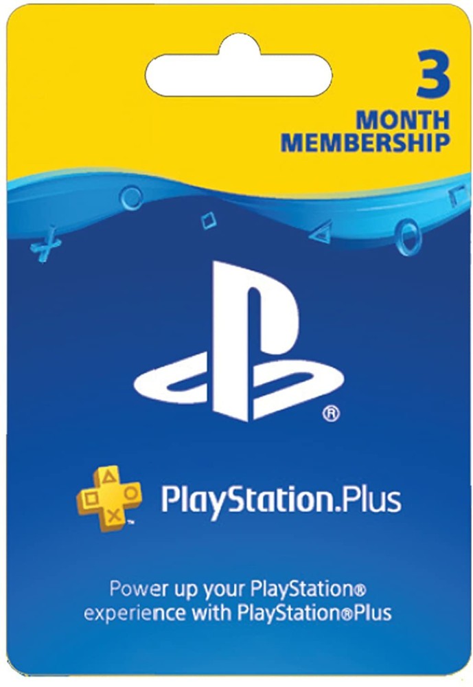 PlayStation Plus 3 Month Membership for PS4 PS5